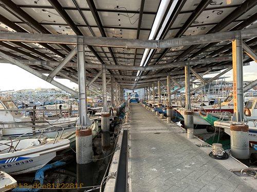 漁港太陽能鋼構:屏東鐵皮屋-屏東漁電共生