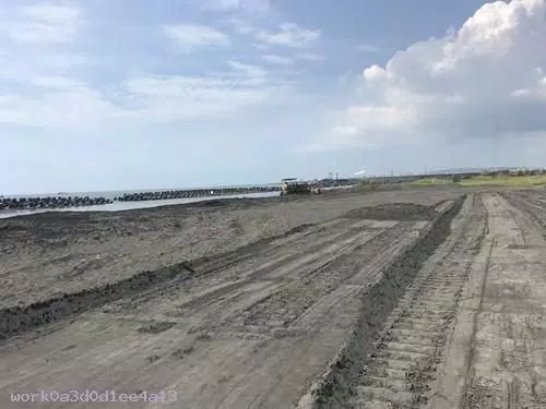 沙灘保養維護:屏東土木工程-東港迎王-政府土木工程